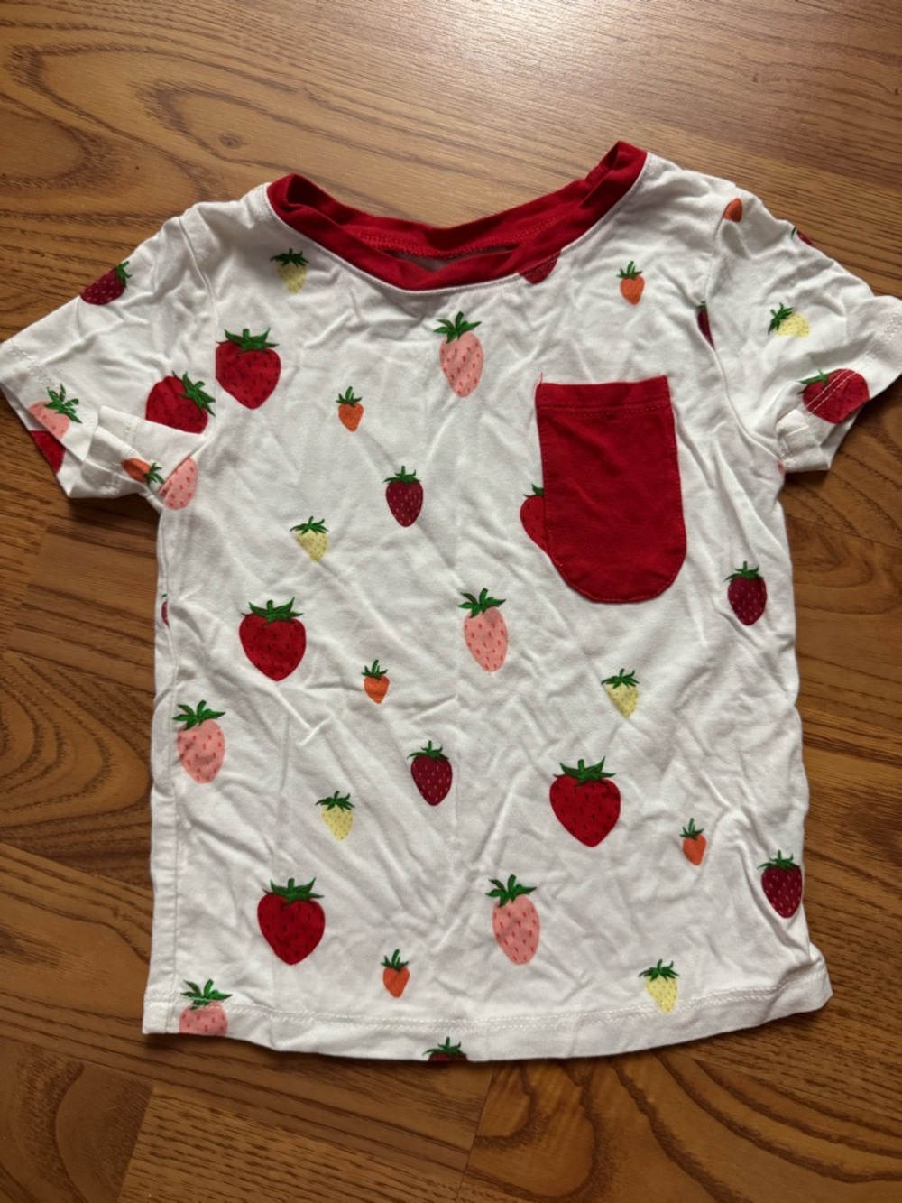 Kyte Baby - Printed Toddler Crew Neck T-Shirt - Strawberry